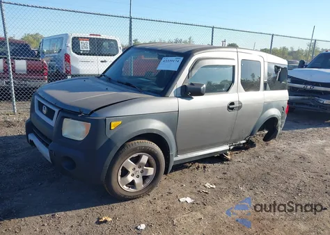 2005 Honda Element Ex from USA, damaged, VIN 5J6YH28635L011221